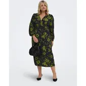 ONLY Carcamille Lange Jurk Dames Zwart 42