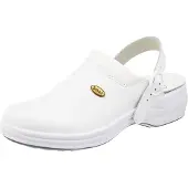 Scholl New Bonus, uni, voor volwassenen, wit, effen, thermoplastisch polyurethaan (TPU), leer
