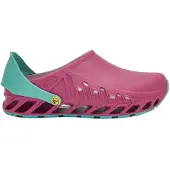 Scholl Klomp Unisex Evoflex Fuchsia Emerald-Schoenmaat 40