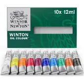 Winsor & Newton - Winton Oil Colour Set (10x21ml) (831720)