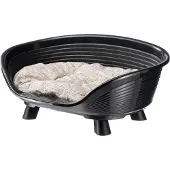 Ferplast Basket - - THRONE 4 - With relax cushion - Black