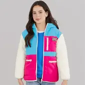 Lagooners Meisjes Whimble Middellange Jas Hot Pink