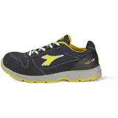 Diadora Unisex Run Text Low S1P SRC ESD, Donkerblauw/Donkerblauw, maat 46 EU