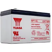 Yuasa NP7-12L VRLA AGM Loodaccu (12 V 7 Ah, F2 terminal)