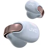 JVC Nearphones HA-NP1T-AN: Draadloze oordopjes met een oorclip-design, verkrijgbaar in een parelmoerlook