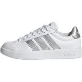 Adidas Sneakers laag 'Streettalk' zilver / wit