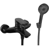 Kielle Vega - Badkraan met accessoires EcoSpare, mat zwart 10318SN14