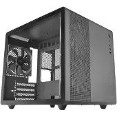 Mars Gaming MC-MPRO, Mini-tower, PC, zwart, micro ATX, Mini-ITX, gaming, 16 cm