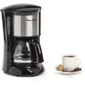 Moulinex FG150813, Koffiezetapparaat voor filterkoffie, Geschikt voor gemalen koffie, Zwart