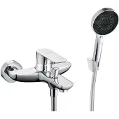 Kielle Vega - Badkraan met accessoires EcoSpare, chroom 10318SN10