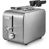 De'Longhi CTX 2203, 2 sleuven, Zilver, 550 W, 220-240 V, 50 - 60 Hz
