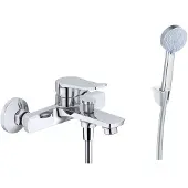 Kielle Nefia - Badkraan met accessoires, chroom 10327SN60