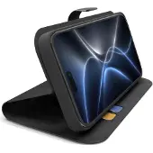 SBS Wallet Smart Telefoonhoesje Voor Apple Iphone 18 Pro Zwart