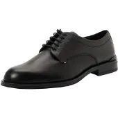 Tommy Hilfiger Veterschoen 'CORPORATE' zwart