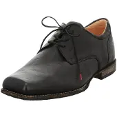 Think! Veterschoen 'Schnürschuh Herren 3-000005-0010 Glattleder in schwarz' chocoladebruin