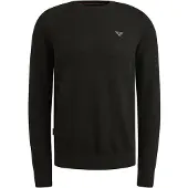 PME Legend Trui 'Pullover in cotton/modal' zwart