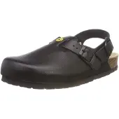 WEEGER ESD-antistatische clog, kleur zwart, model f&u, artikelnummer 113-00-03052
