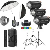Godox QT400IIIM-D Studio Flash Trio Kit