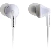 Panasonic RP-HJE125, Kabel, 10 - 24000 Hz, Muziek, 4 gram, Koptelefoon, Wit