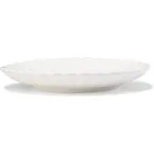 HEMA Gebaksbordje Ø14cm Trend Aardewerk Wit Bloem (wit)