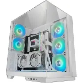 Mars Gaming MC-3GFW, Tower, PC, Wit, ATX, Micro ATX, Mini-ITX, Geschikt voor gaming, Diverse functies