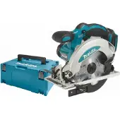 Makita DSS611ZJ Accuboormachine met cirkelzaagblad, 18V, 165 mm, in Makpac koffer grootte 3 met universele inlegplaat