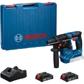 Bosch accu boorhamer met SDS plus GBH 18V-18 / 2x 2,0 Ah accu + l...