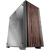 Mars Gaming ATX PC behuizing - - MC-Wood - Houten Paneel - Geoptimaliseerde Koeling - Gehard Glas