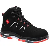ELTEN Alan Xxtp Black-red Mid Esd S3s | Maat: 43
