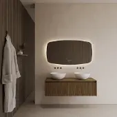 Gliss Design Onderkast Timotheus 140 CM Incl Topplaat Castle Brown