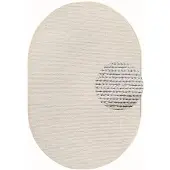 Villeroy & Boch Francois ovaal handgeweven wol vloerkleed 160x230 cm ovaal