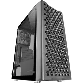 Mars Gaming MC-iPRO, Midi-tower, PC-behuizing, Zwart, ATX, Micro ATX, Mini-ITX, Geschikt voor gaming, 16,3 cm