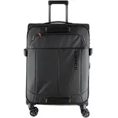 Travelite Briize 4 wielen Trolley M 67 cm met uitbreidingsplooi zwart