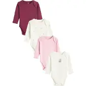 Cool Club Rompertje/body cyclaam / pink / wit