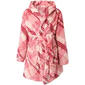 Juicy Couture Badjas kort 'LOTTIE' rosa / lichtroze / donkerroze / wit