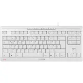 Cherry JK-8600DE-0 TAS STREAM KEYBOARD TKL Corded DE-Layout grau