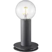 Leuchtendirekt bureaulamp Turn Me zwart, max. 60W, E27, exclusief lamp
