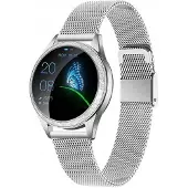 Oromed Smartwatch ORO-SMART, kleur: kristal zilver