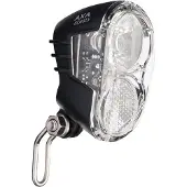Axa Echo 15 Switch Fietskoplamp – LED Voorlicht – 15 Lux – Dynamo – Aan/Uit Schakelaar – Clear Lens Technology – 35 m Lichtbeeld – 2.250 m Zichtbaarheid