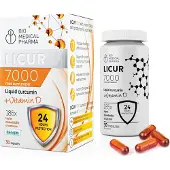 Biogo Licur 7000 curcumine NovaSOL met vitamine D3, 30 vloeibare capsules