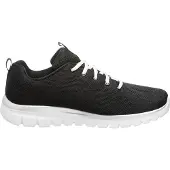 SKECHERS Sneakers laag 'Graceful Get Connected' zwart / wit