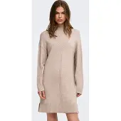ONLY Gebreide jurk beige