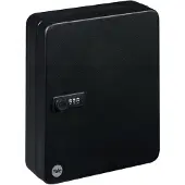 Yale key cabinet for 20 keys. combination lock. wall mounting