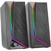 Mars Gaming MS72, 2.0 kanaal, bekabeld, 15 W, 20 - 20000 Hz, 4 ohm, zwart