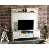AEA TV Wand Wohnwand tv Ständer Wohnwände Sideboard Wohnzimmer Fernseher Schrank
