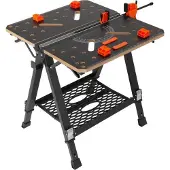 Markenlos verstelbare werkbank, hoogte 60-92 cm - draagvermogen 454 kg