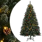 Syfax Kunstkerstboom met 150 LED's 120 cm