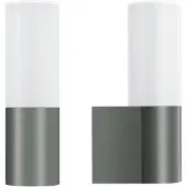 Steinel LED-wandlamp buiten L 605, zwart, Aluminium, Modern, LED wandlamp buiten