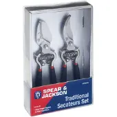 Spear & Jackson set scharen, koolstofstaal, antislip