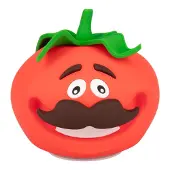 Paladone Tomatohead Fortnite SquishyGlo Siliconen Lamp – Oplaadbare Zachte Nachtlamp met Timer –